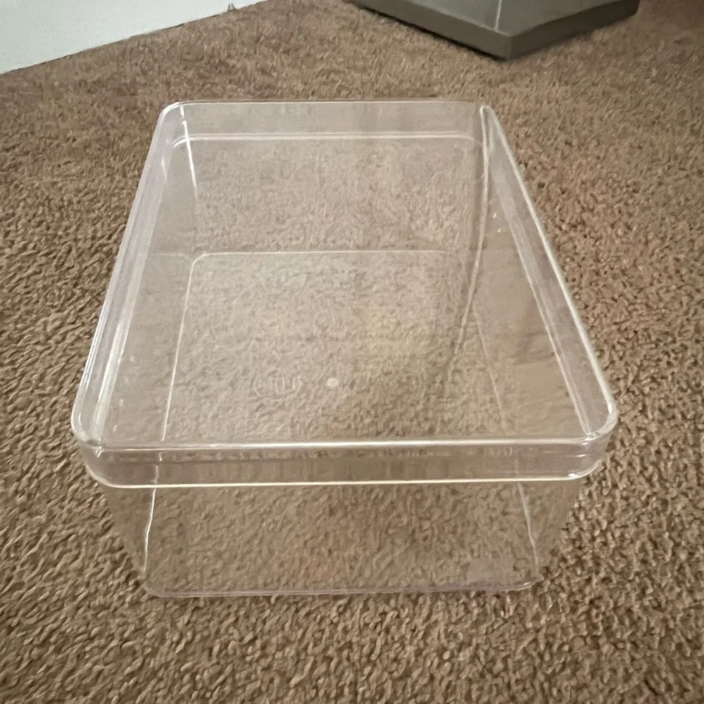 Clear Acrylic Plastic Storage Box boxbox